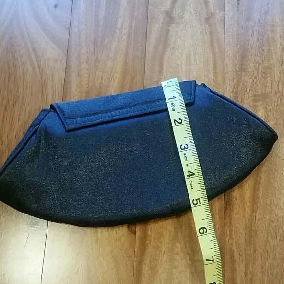 TEVOLIO BLACK CLUTCH bag - Picture 8 of 9